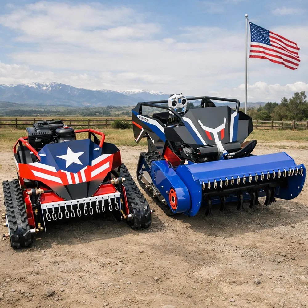 Профессиональный радиоуправляемый газонокосилка-робот Keruite 800мм