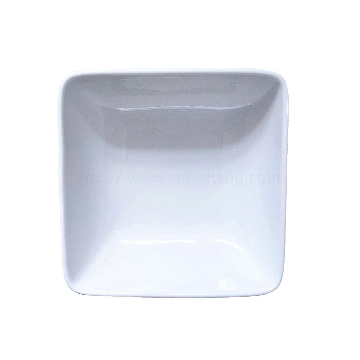 Good Quality and Nice White Ceramic Soup Bowl Cereal Square High White Ceramic Household Dinner Serving Salad Fruit Bowl Sets