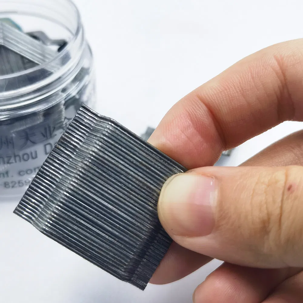 Low-Carbon Hybrid-Bonded Steel Fiber for High-Toughness, Multi-Application Concrete Structural Enhancement
