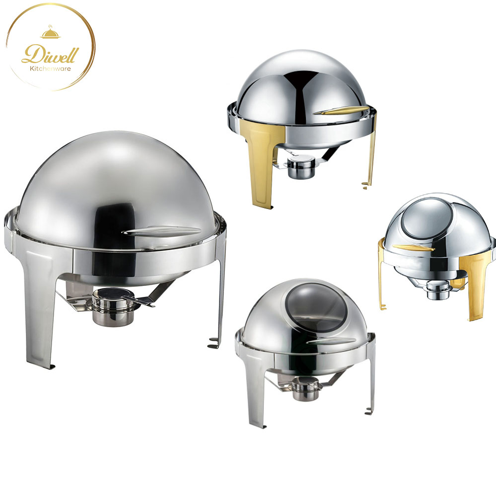 Hotel Restaurant Equipment Party Catering Buffet Display Ware Set Food Warmer Chafing Dish
