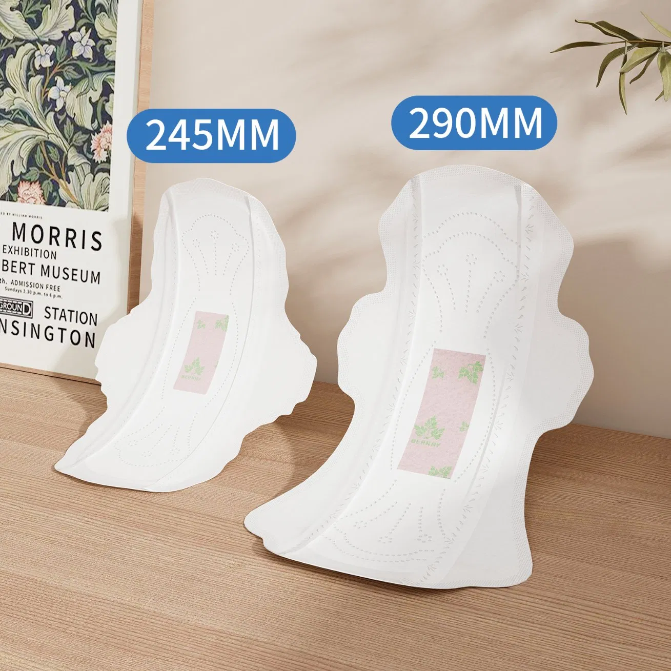 320mm Perforated Sanitary Napkin with Anion Chip