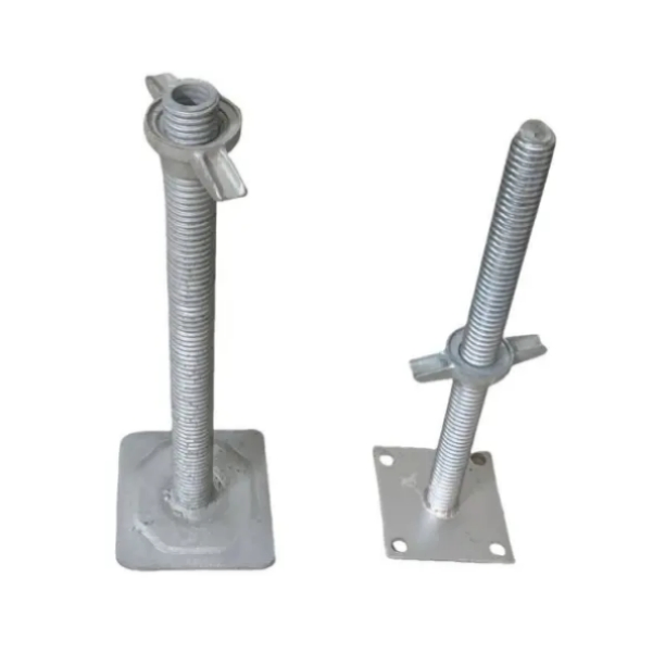Galvanized and Painted Screw Jack Adjustable Shoring Screw Base Jack for Scaffolding Global Sale