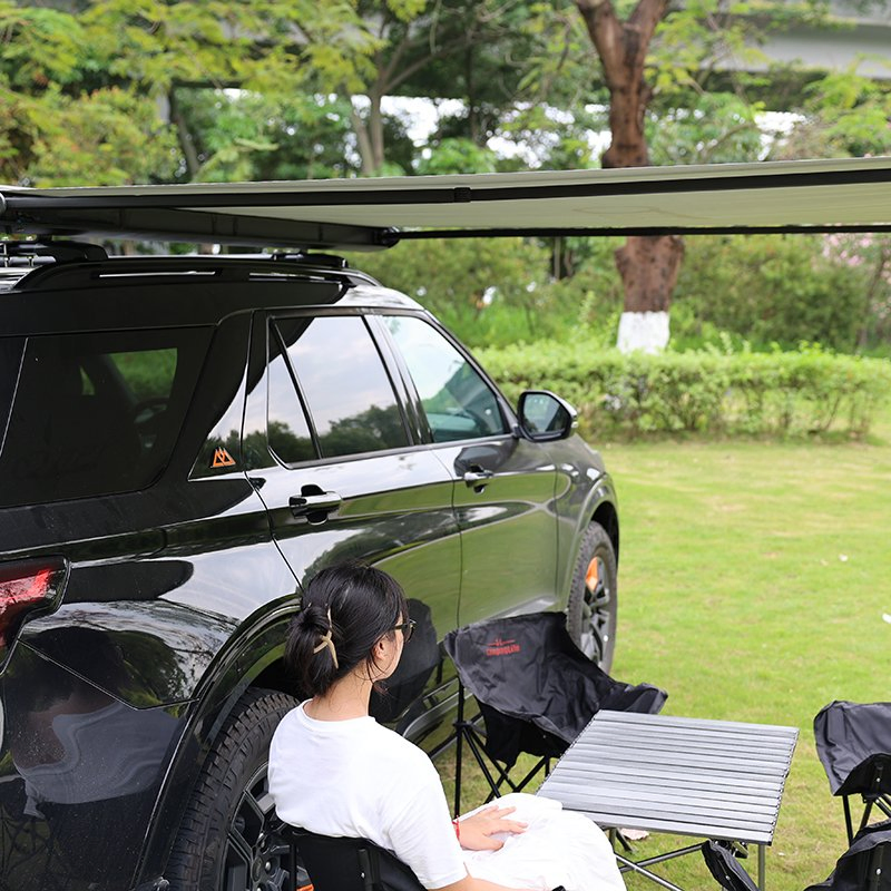 Wareda Retractable Waterproof Small Trailer Camper Awning