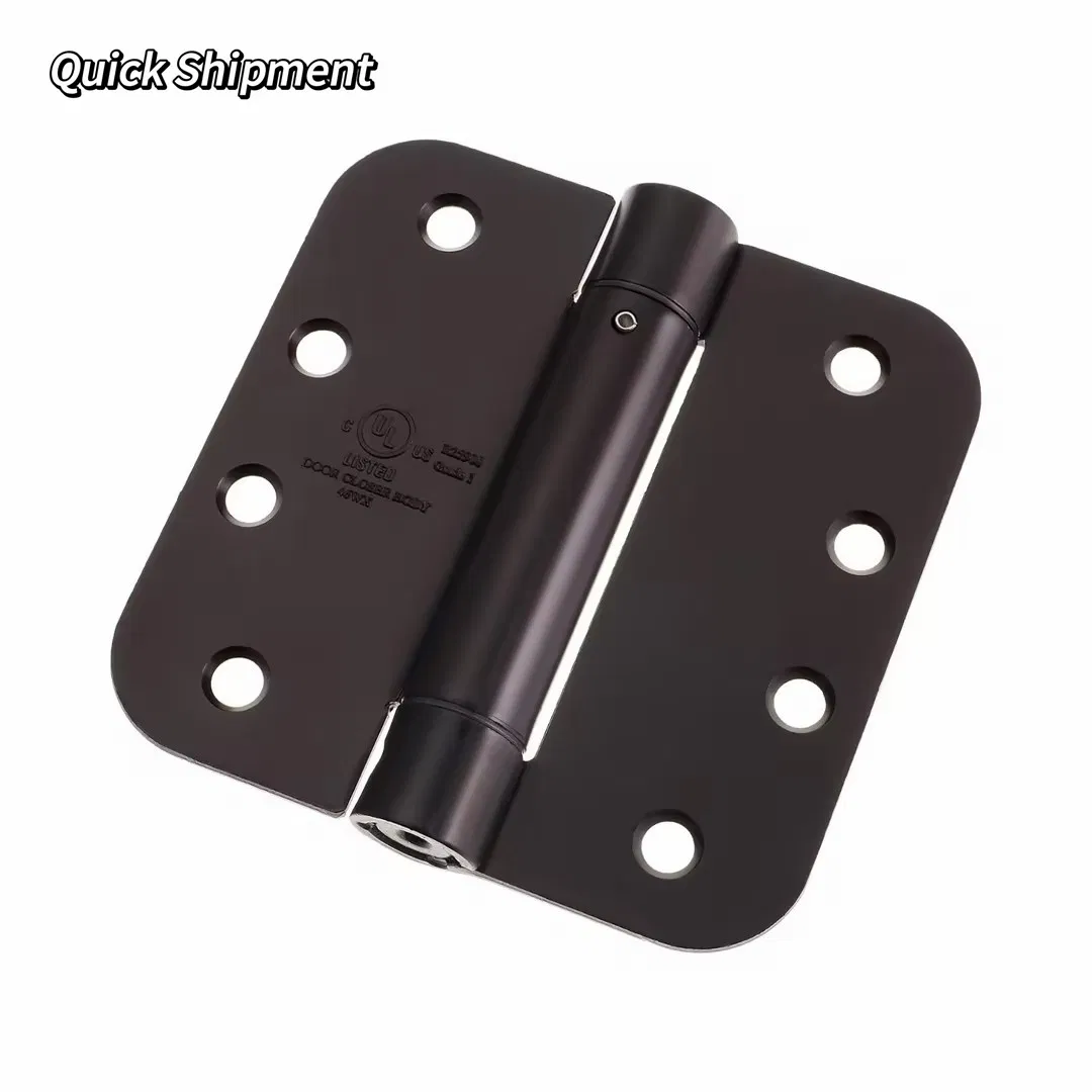 4 X 4 Inch America Style Stainless Steel Brushed Nickel Automatic Door Closer Hinge