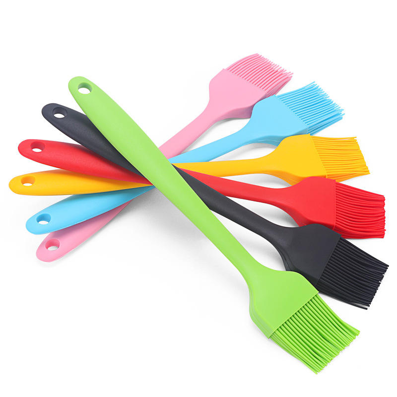 Factory Cheap Small Silicone Oil Brush Household Bread Barbecue Brush for for Cooking Baking Pastry