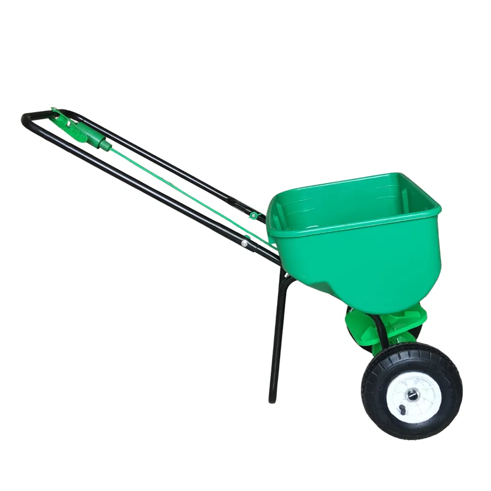 Salt Seeder Manure Compost Broadcast Spreader for Lawn Garden Planter