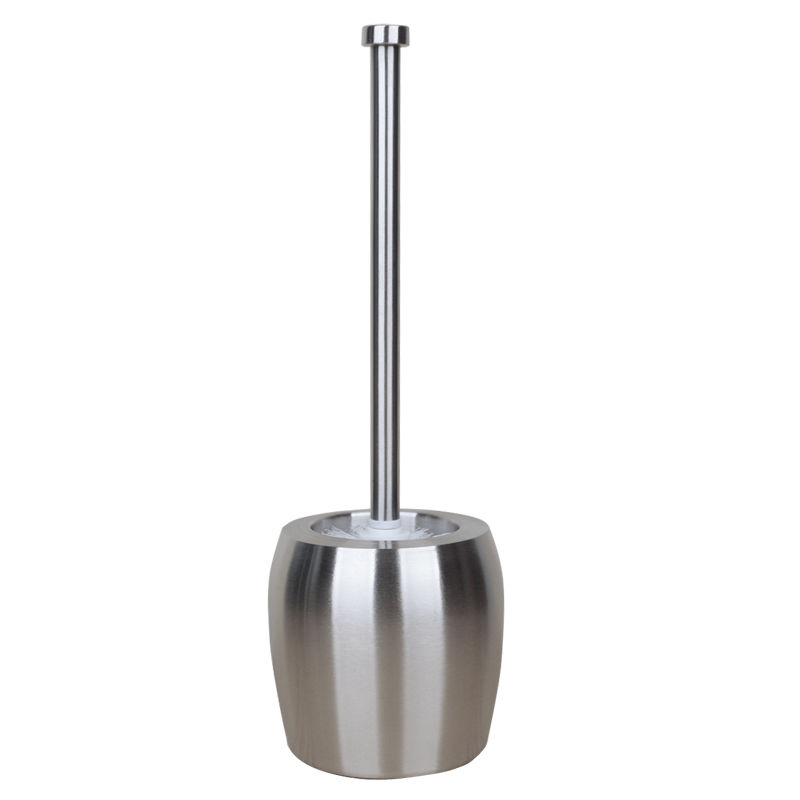 Creative Bathroom Toilet Brush with Stainless Steel Handle