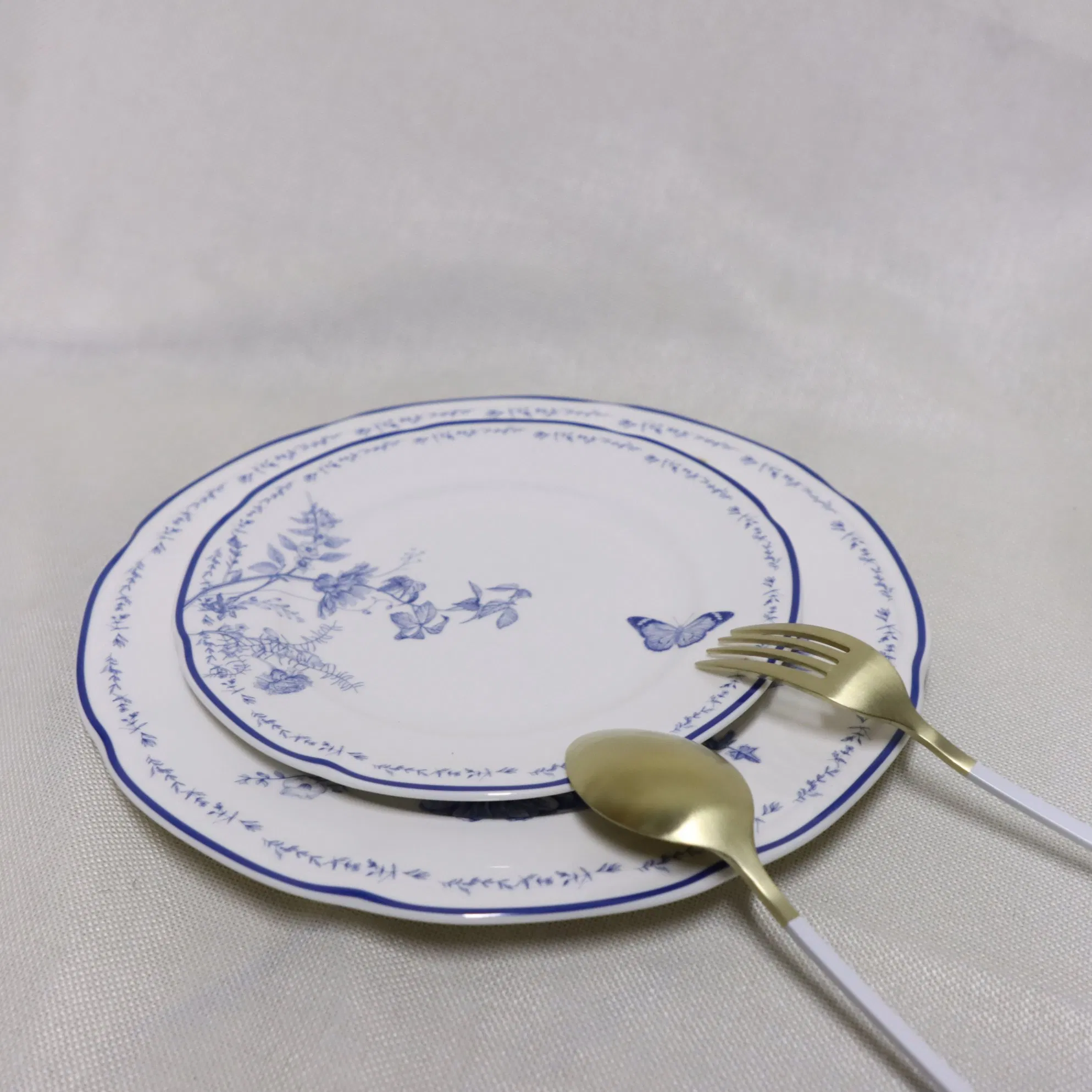 Floral Dinnerware Ceramic Tableware Plate Dishes Cearmic Dinner Set Plate Bowl Cup