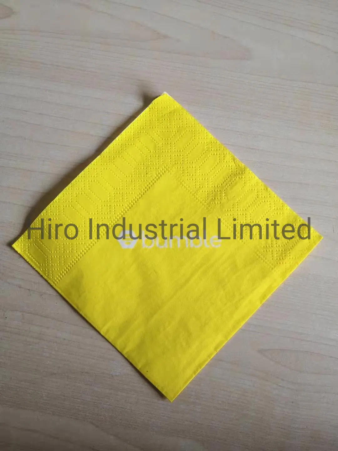 Customized Logo Full Printing Napkins with Pattern for Home and Restaurant Use