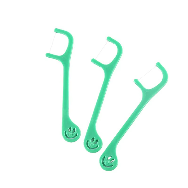 High Quality Children's Dental Floss Pick, Plastic Toothpick in Animal Shape