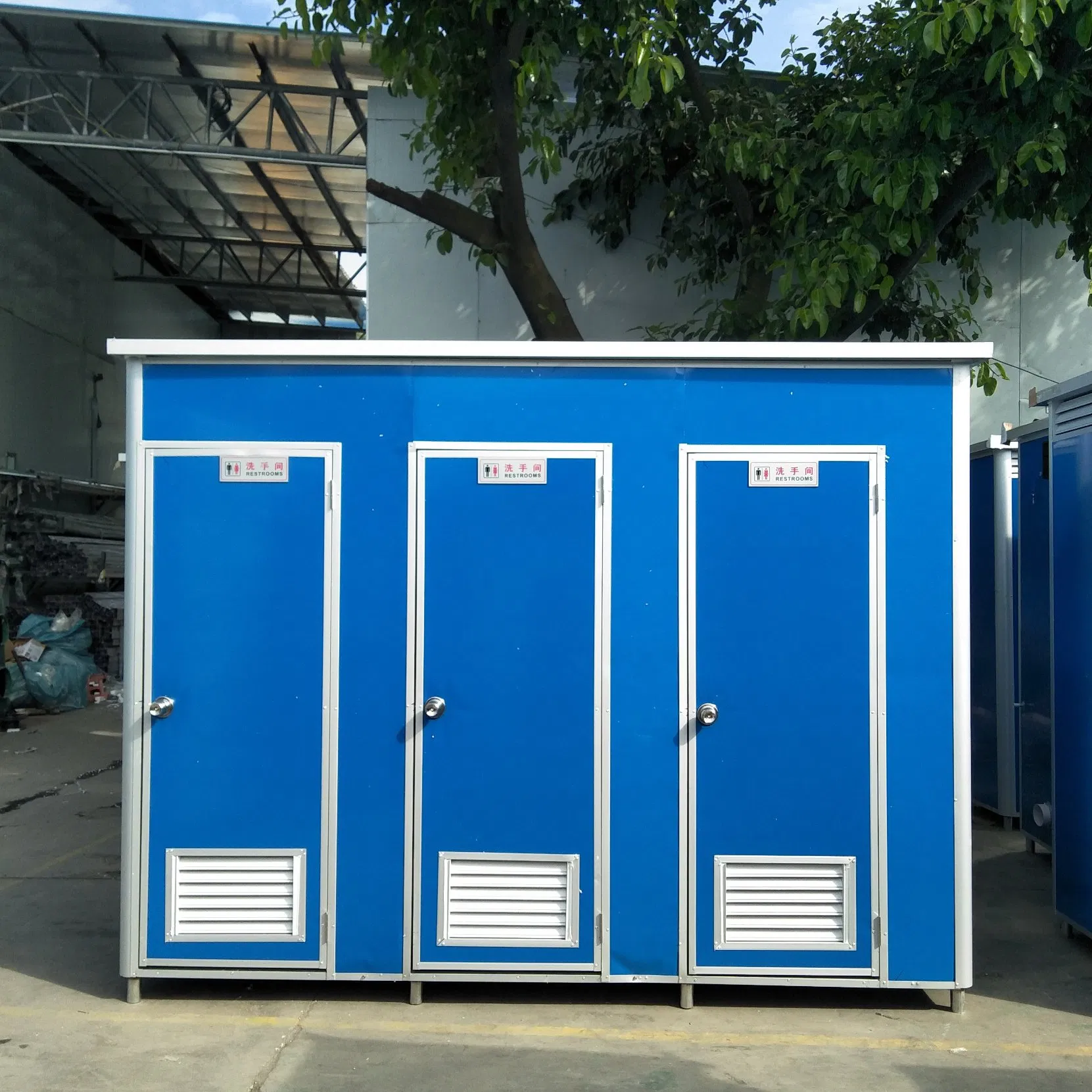 New Designed Light Steel Mobile Toilet