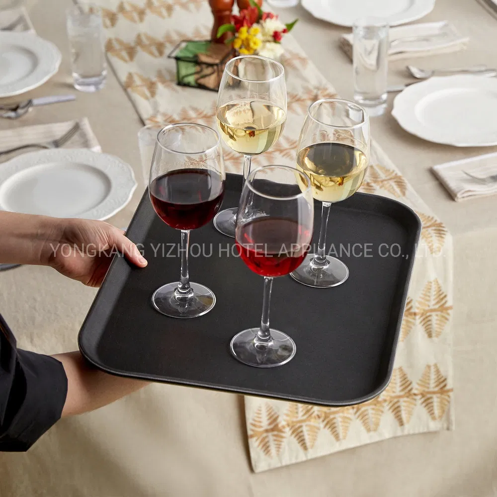 SMC Fiberglass Non Slip Serving Tray Bar Pub Waiter Dinner Drinks Food