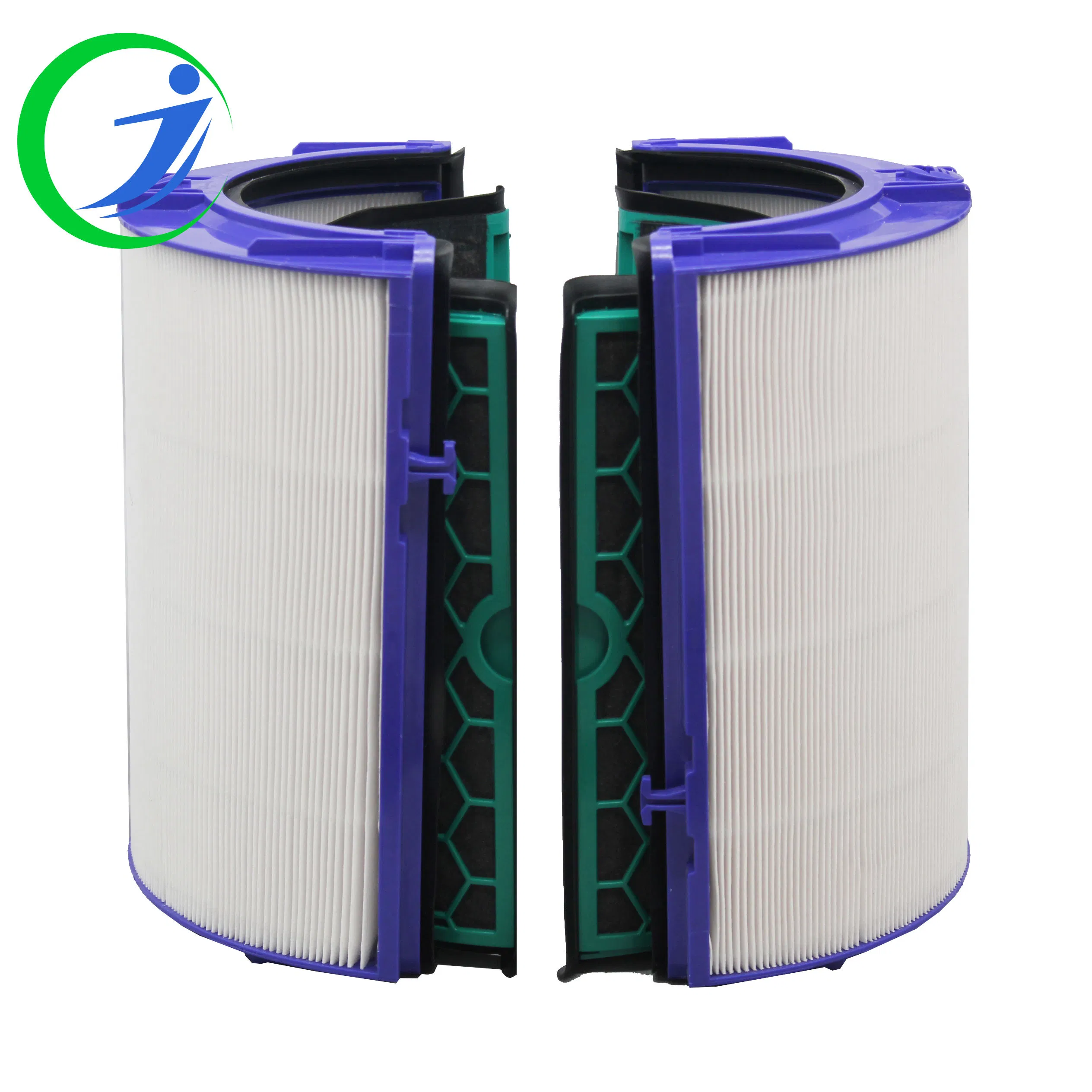 Fit for Dysons HP04 Tp04 Dp04 Sealed Two Stage Air Purifier & Carbon Filter Set Air Filter Replacement Filter Accessory Set