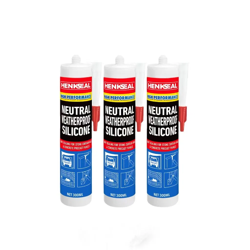 Henkseal® General Purpose Weatherproof Silicone Sealant for Outdoor, Boats and Marine Use