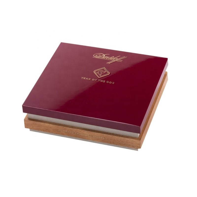 10 Mahogany Travel Cigar Box for 10 Cigars