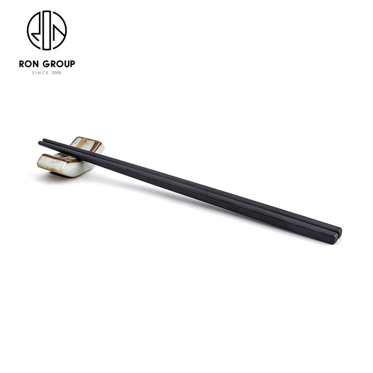 Hot Sale Hotel Restaurant Customized High Quality Black Chopsticks for Commercial Use
