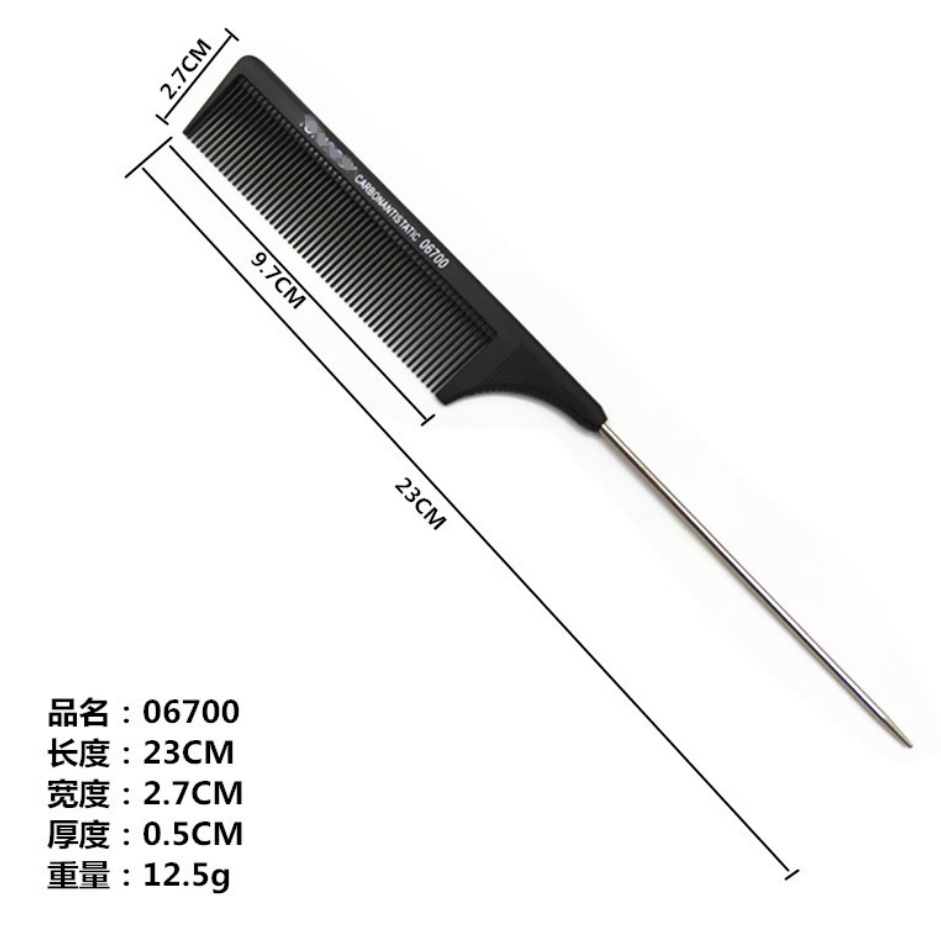 Расческа Y.S. Park Carbon Comb Black