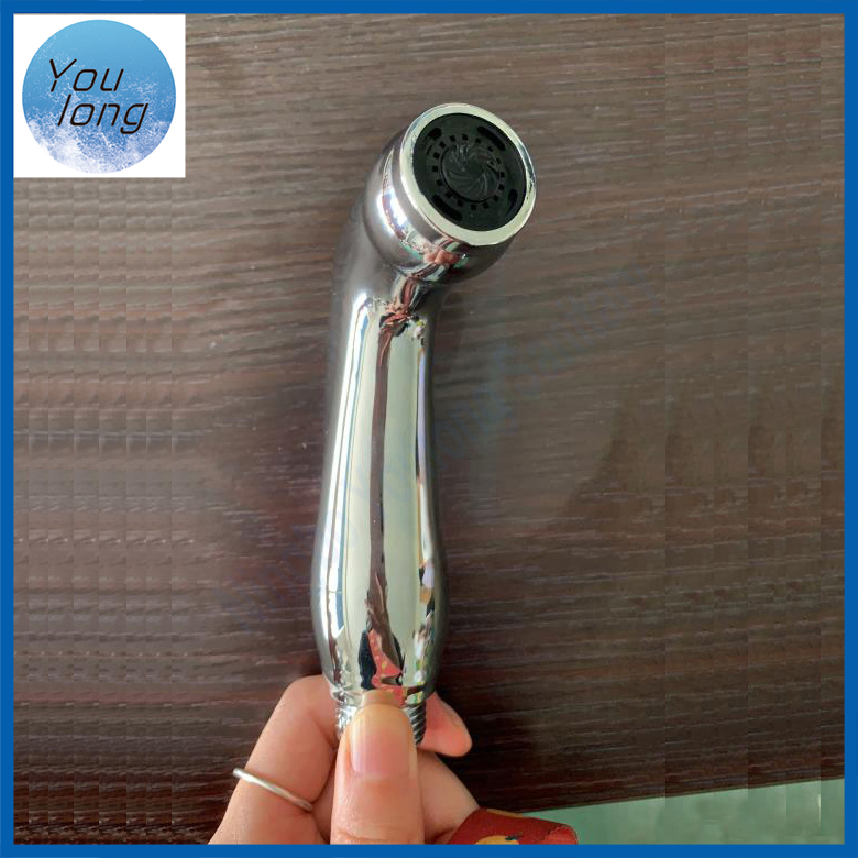 Hand Held ABS Plastic Shattaf Chrome Toilet Bidet Sprayer Shower Bidet