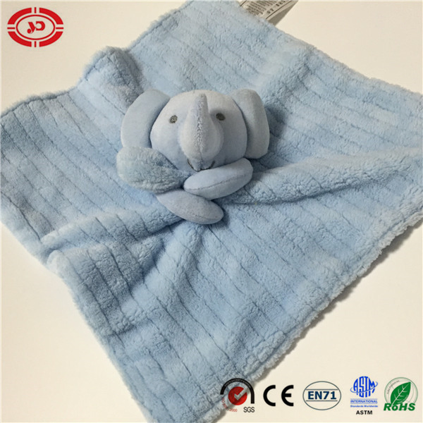 Cute Pink Cow Blue Elephant Baby Care Bathroom Wash Blanket