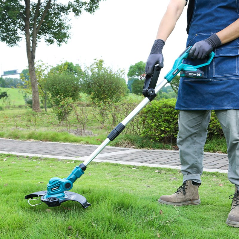 Liangye Lawn Hand Held Cutting Tool 18V Li-ion Battery Cordless Power Grass Trimmer