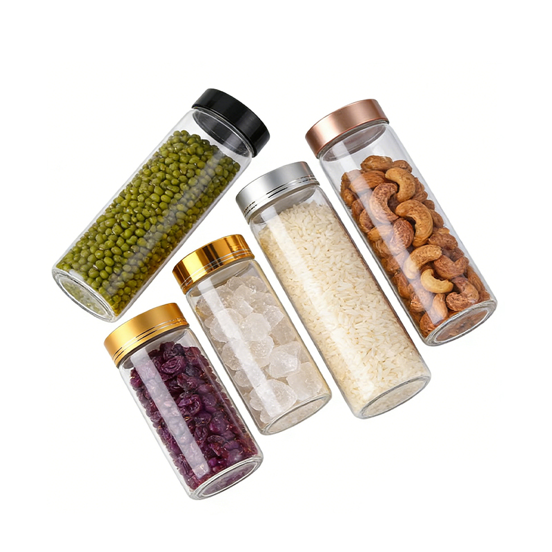 240ml 280ml 320ml 360ml 400ml High Borosilicate Airtight Glass Storage Jar
