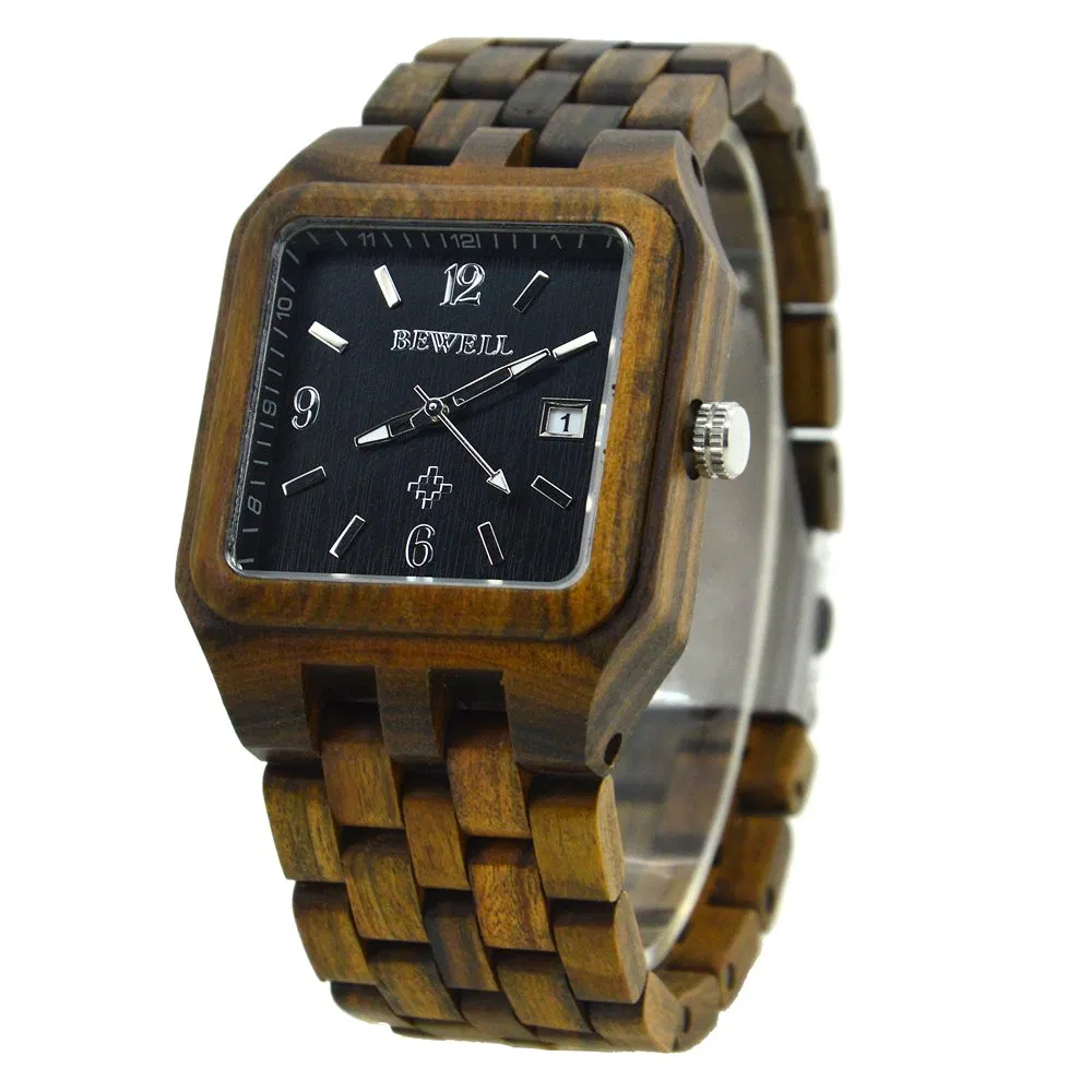 Manufacturer of Wooden Watch for Mens and Women OEM Wrist Watch for Ladies Custom Logo Sandalwood
