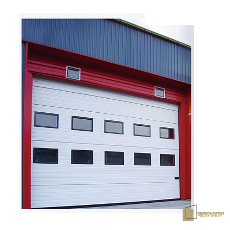 High Speed Charmotransparent Polycarbonate Roller Shutter Door for Commercial Shop Aluminum Frame Order Size Available