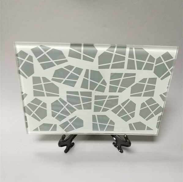 Factory Customization Ceramic Digital Printed Silk Screen Painted Glass for Decorative Furniture