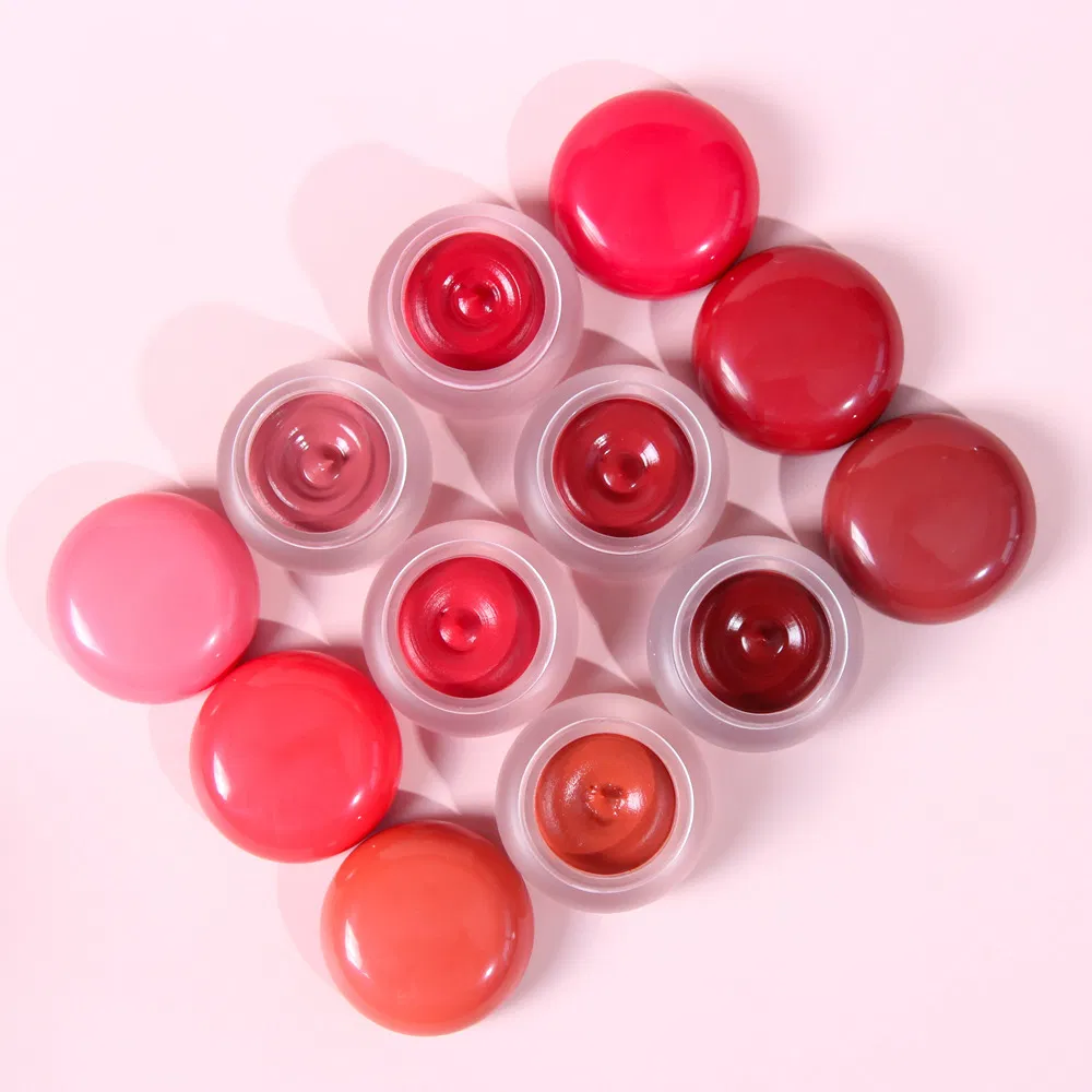 Vegan Makeup High Pigment Red Pink Matte Finish Velvet Lip Blush Cream
