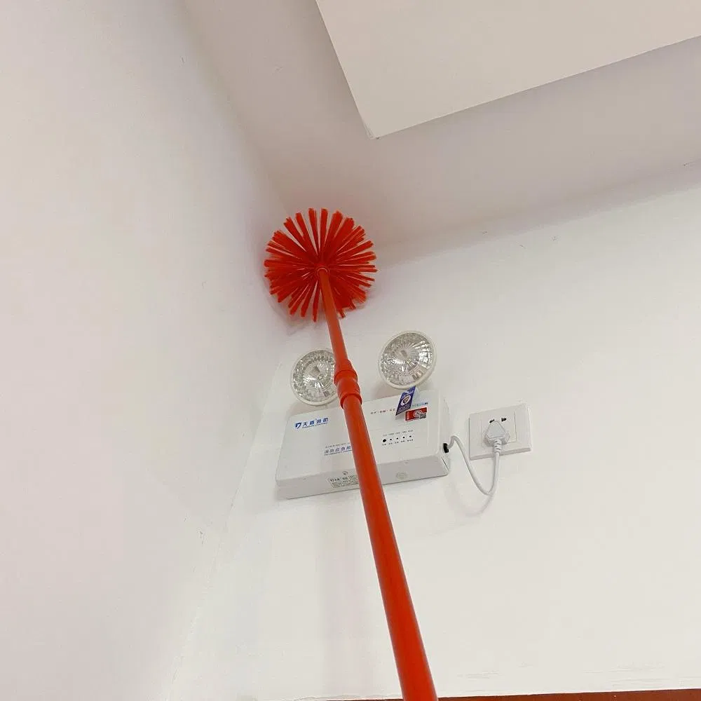 High Cost-Effective Corner Long Stick Dust Ceiling Broom Professional Telescopic Handle