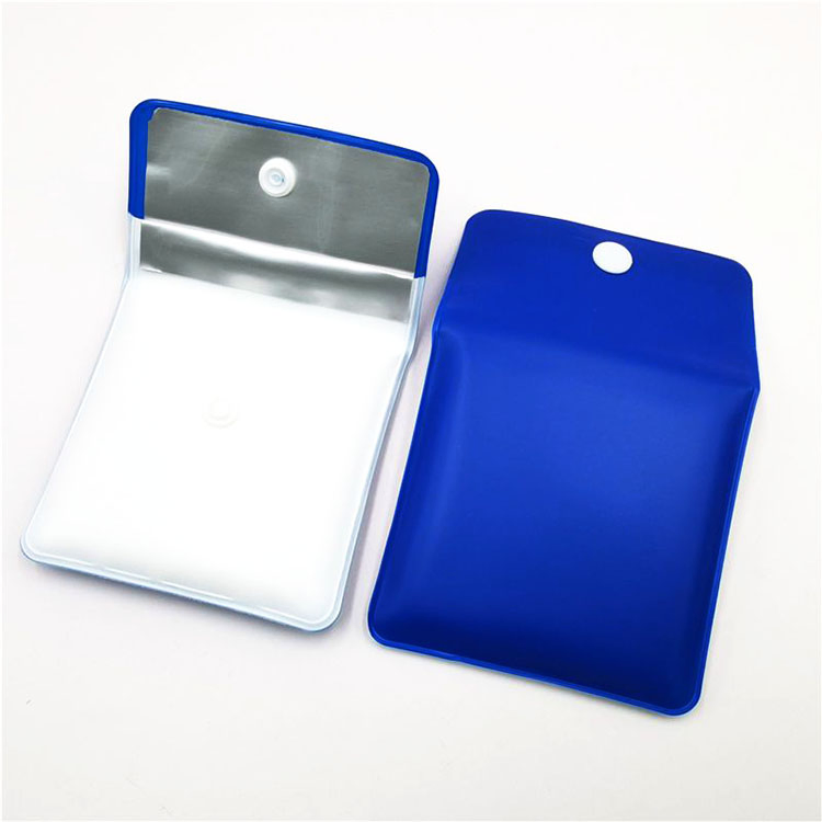 Wholesale Custom Logo Ash Tray Bag Portable Recyclable Travel Carry Aluminium Foil EVA Cigarette Pocket Ashtray Bag