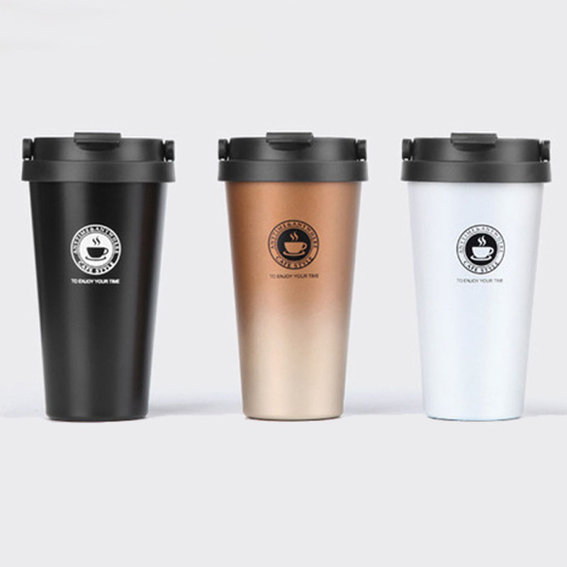 Эко-кружка из нержавеющей стали, 500 мл