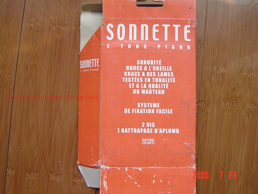 Squre Wired Mechancial Strike Dingdong Doorbell