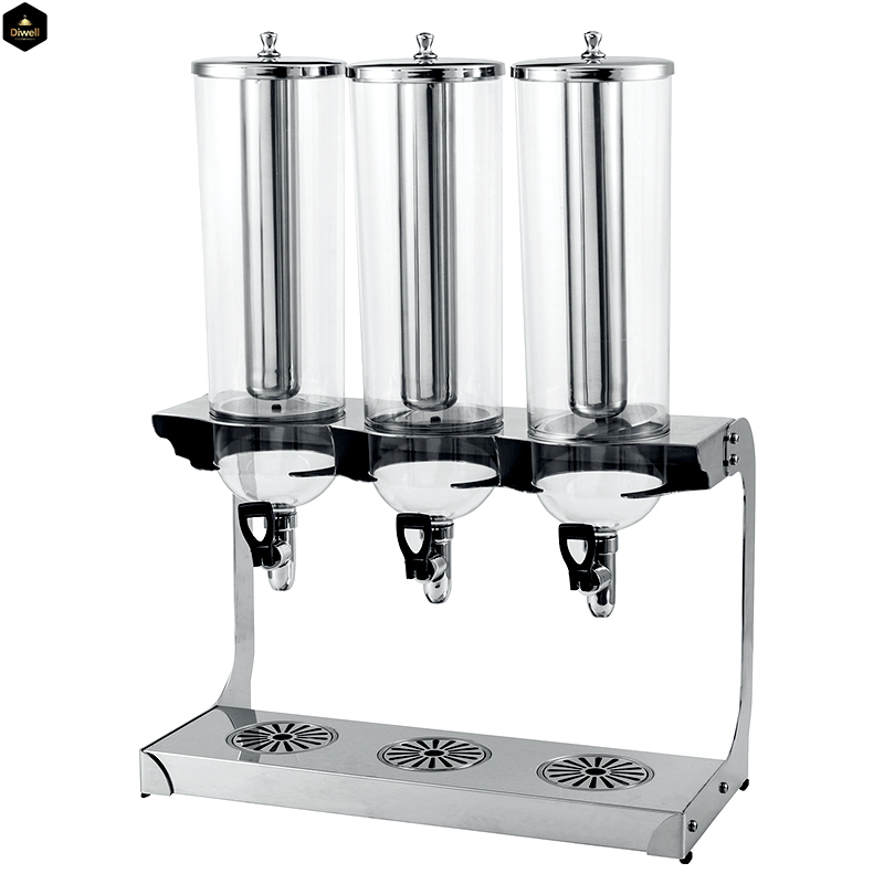 Chaozhou Diwell Wholesale Buffet Food Warmer Tea Pot and Warmer Liter Juice Arabic Milk Tea and Coffee Urn Stainless Steel Dispenser for Sale