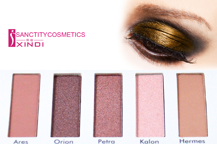 12 Colors Rigid Paper Pallete Eye Shadow Kit