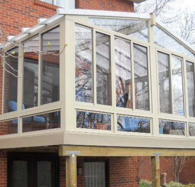 Quality Modular Prefab Greenhouse Glass House Aluminum Outdoor Winter Garden Sunroom