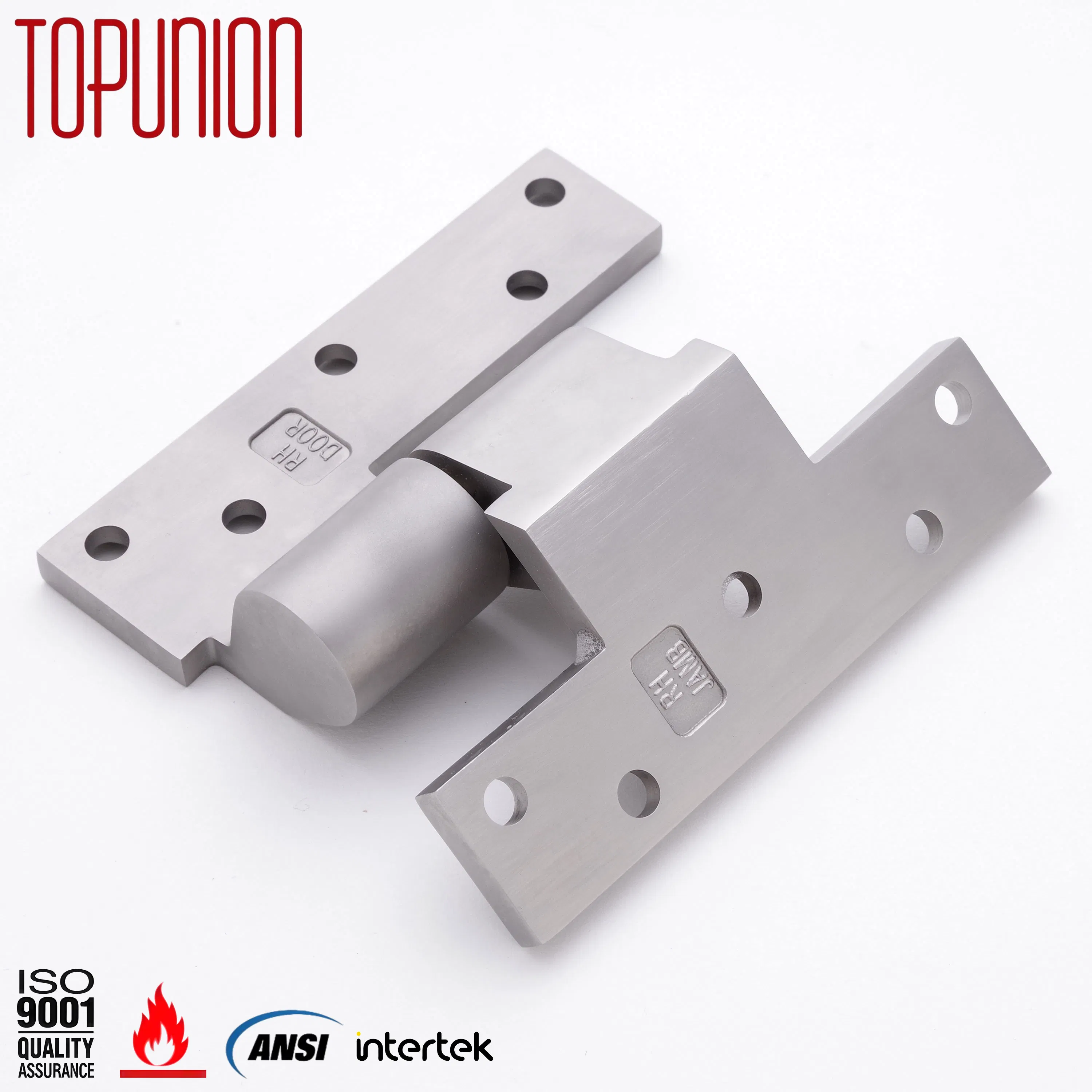 SS304 Offset Pivot Hinge Heavy Duty Door Hinge Easy Maintenance 600 Pounds