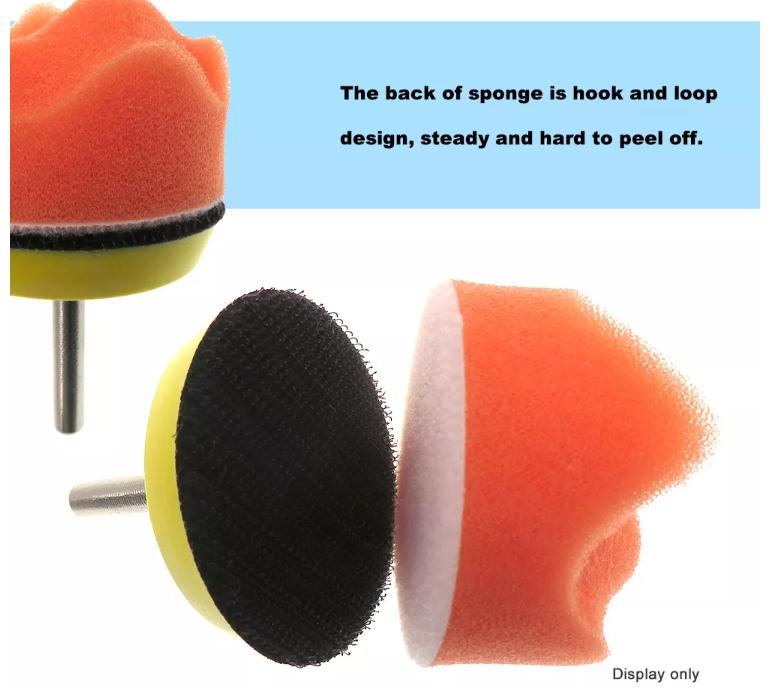 Полировальные круги на липучке 2 дюйма для авто