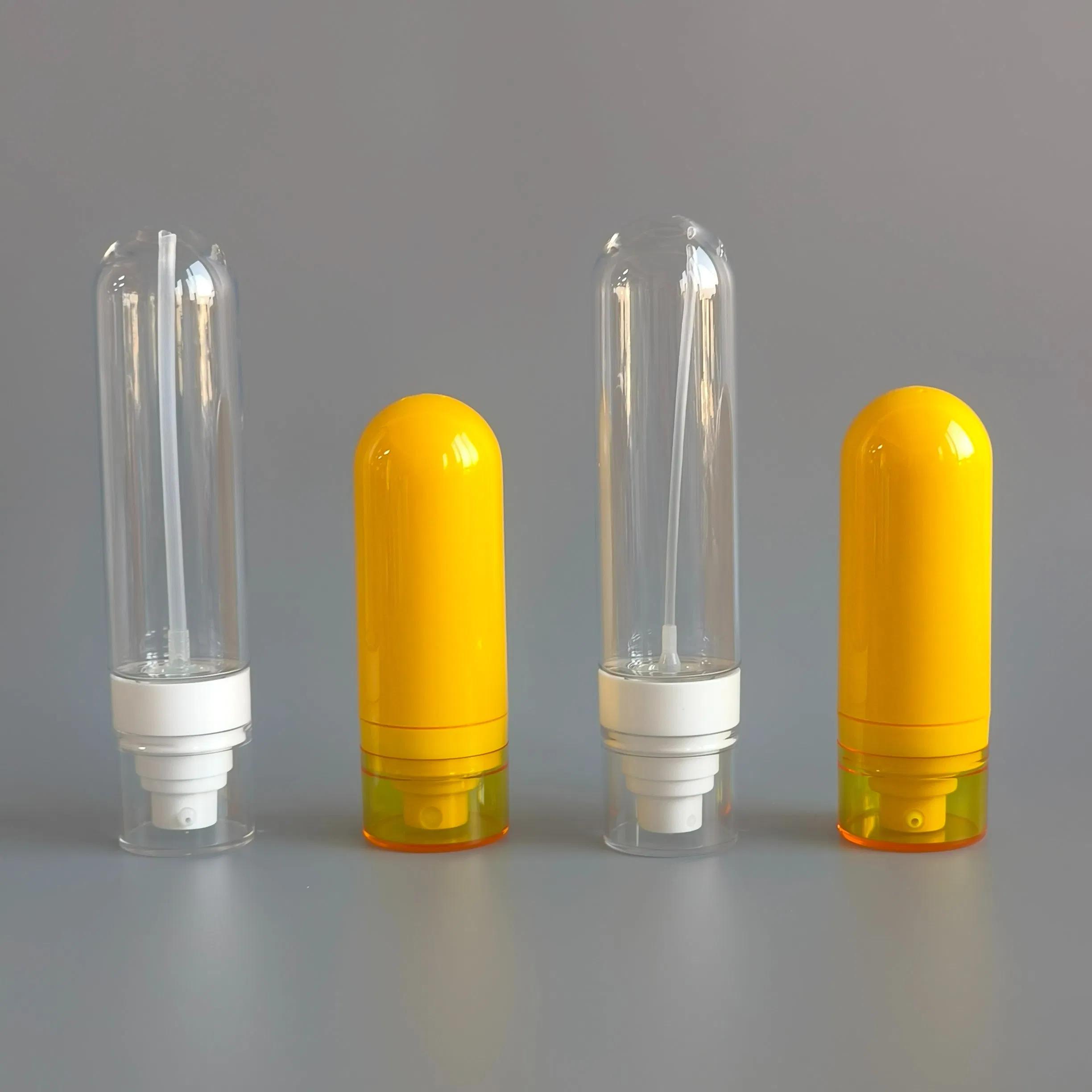 Factory Hot Sale Cream and Sprayer Set Bottle Set with Full Cap