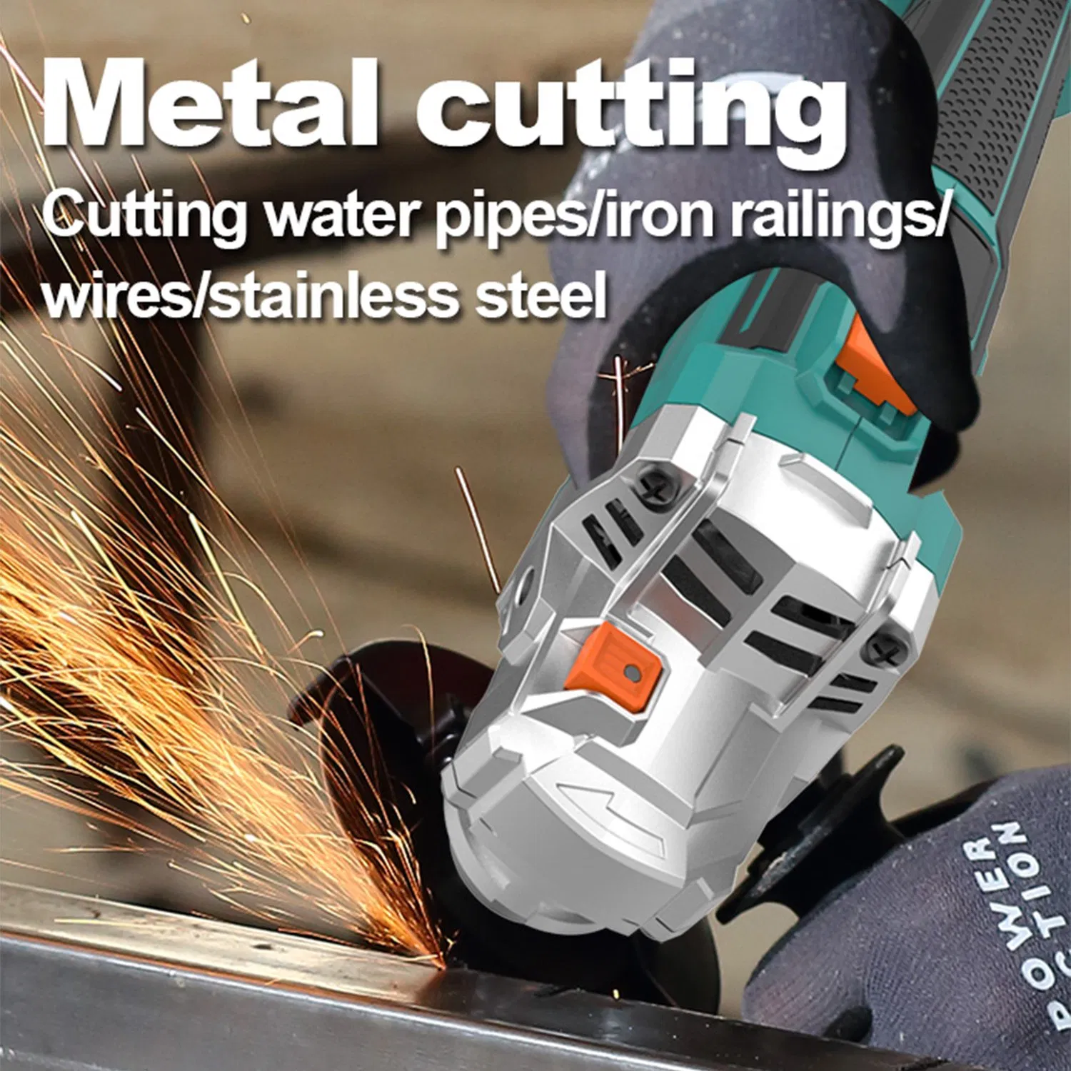 Professional Portable Electric Cordless Burshless 115mm Angle Grinder Angle Grinding Tools