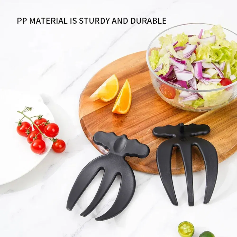 Salad Claws Portable Mixing Tongs Kitchen Utensils Wbb27587