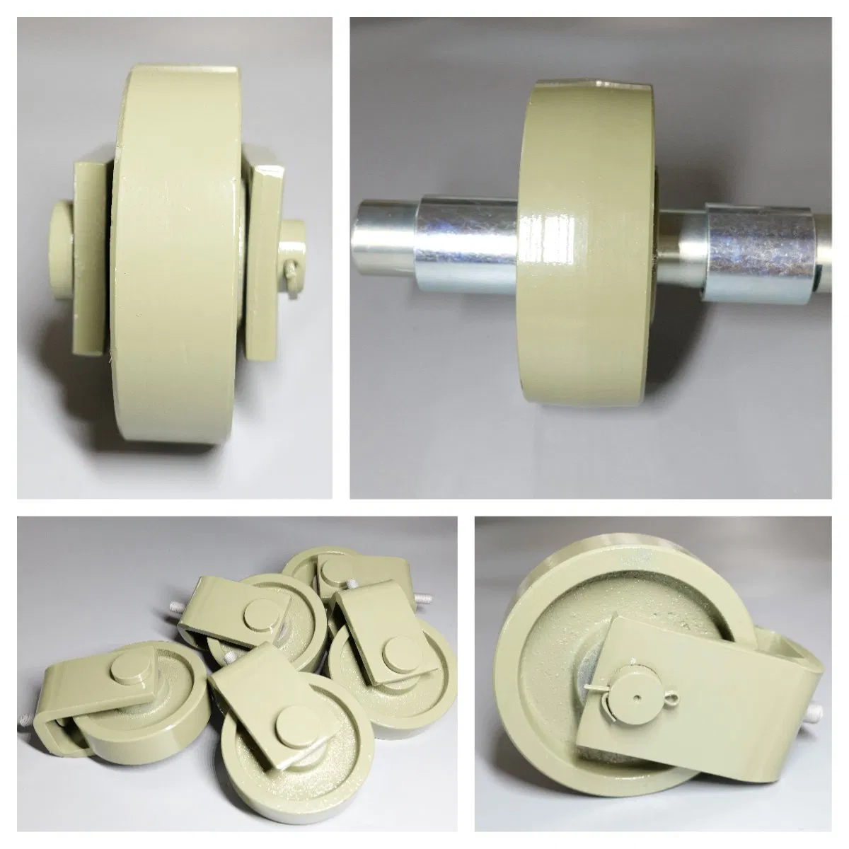 High Performance Caster Steel Wheel for Transformer with Low Noise