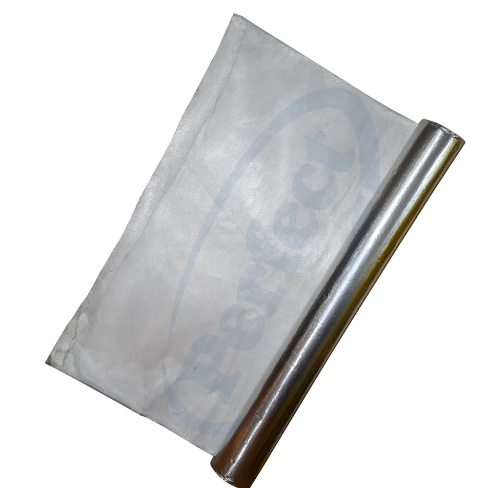 Metalized Film with Woven Alu Foil Woven Fabric Roof Sarking