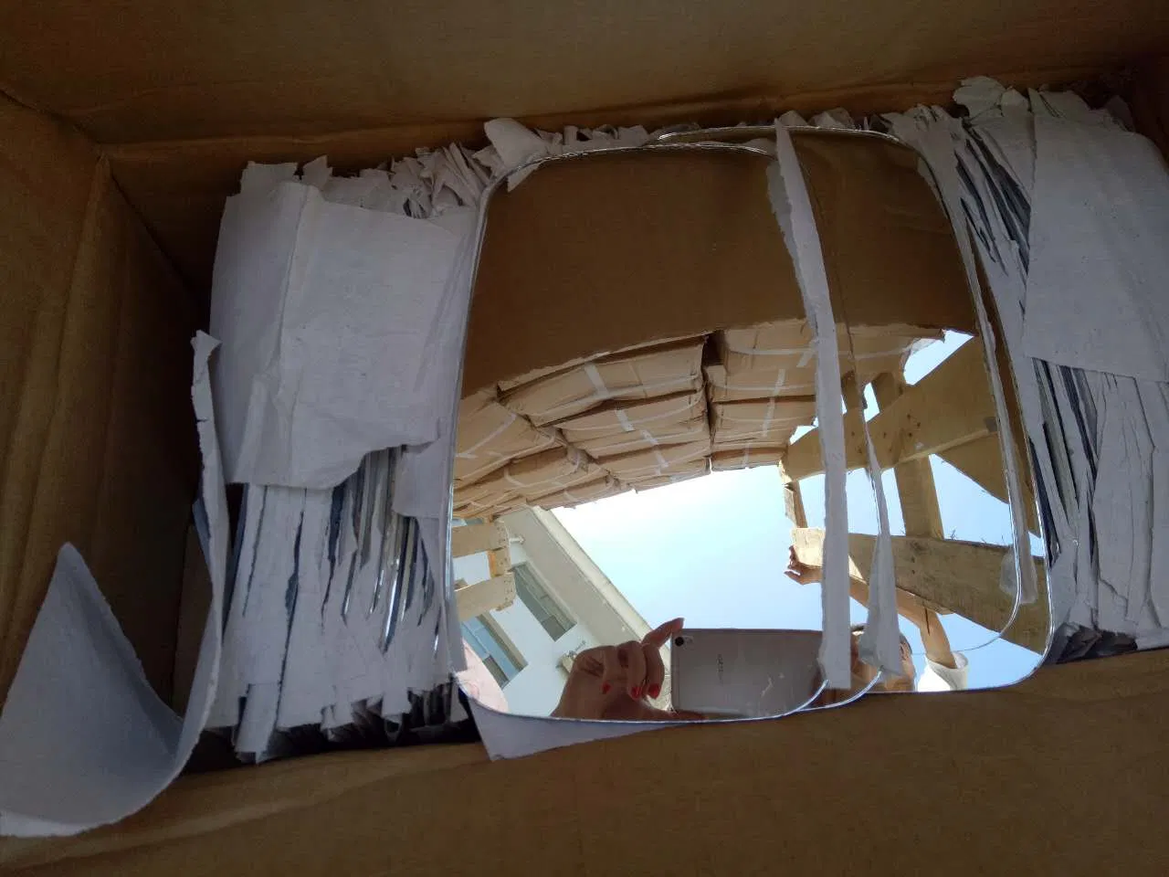 Aspherical Double Radius Auto Mirror Glass Lens