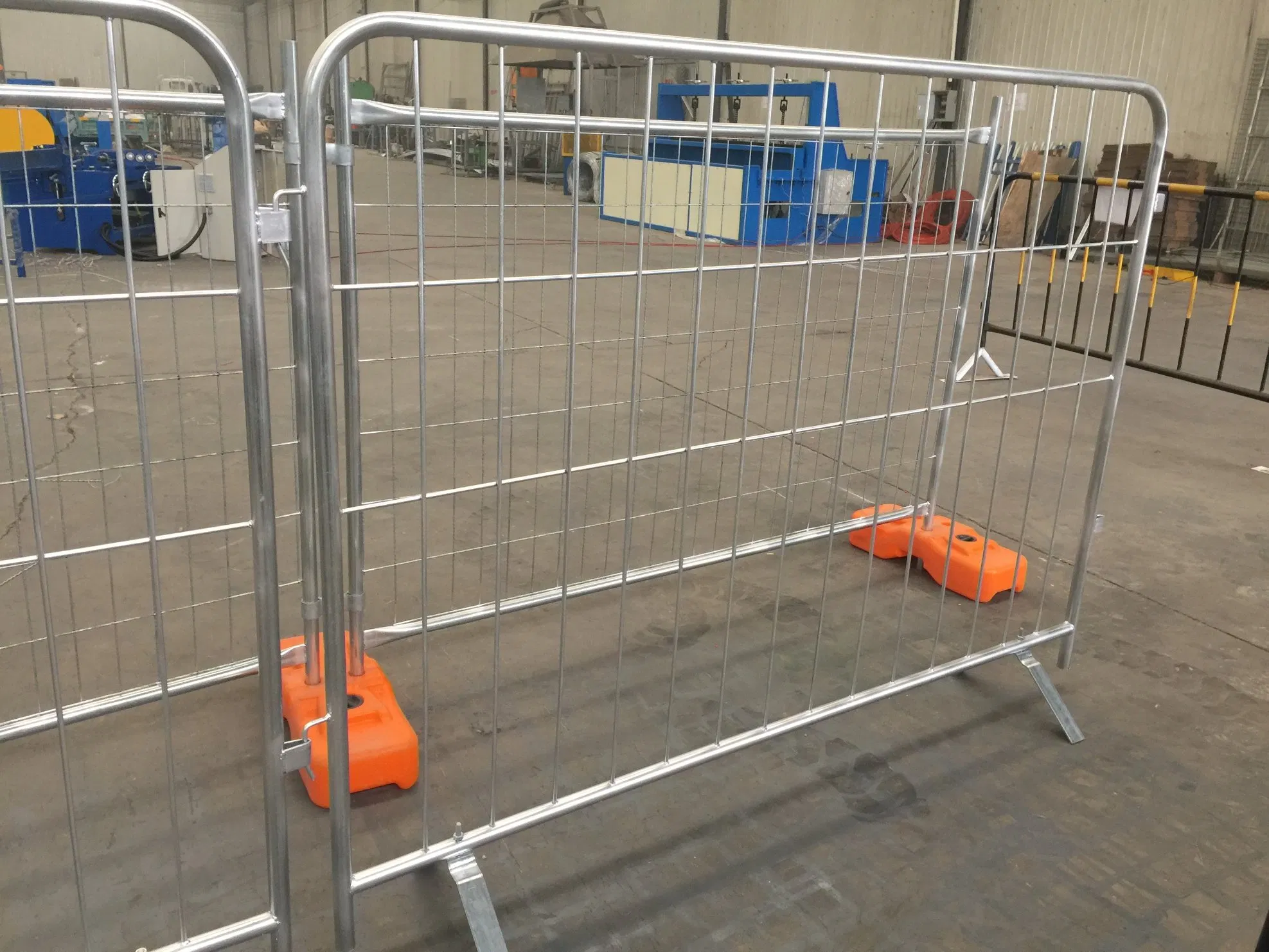 American Temporary Guardrail Movable Galvanized Temporary Fence Panel/Chain Link Fence