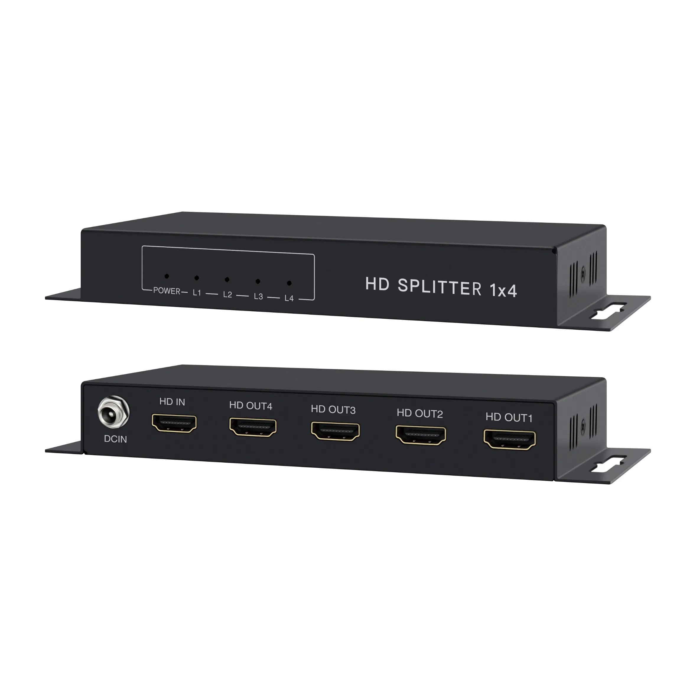 Custom 4K Support 6 EDID Modes Power Failure Memory 2X4 HDMI Switch Splitter