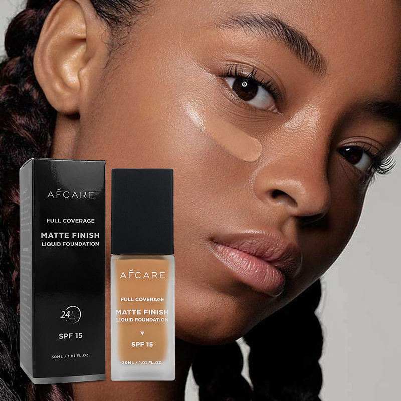 SPF15 Sunscreen Concealer Liquid Foundation