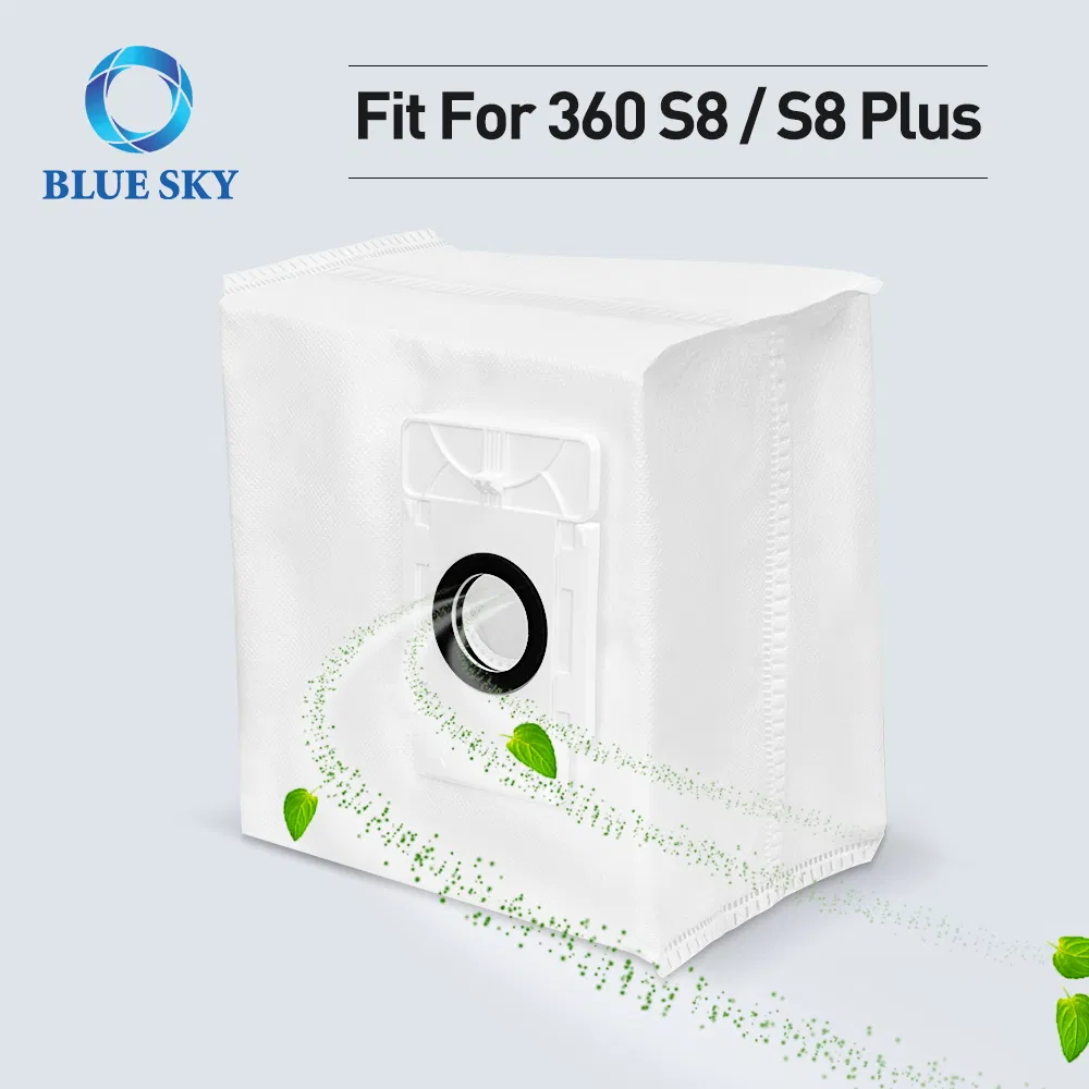 High-Quality Dust Bag Replacements Compatible with 360 S8 / S8 Plus Robot Vacuum Cleaners