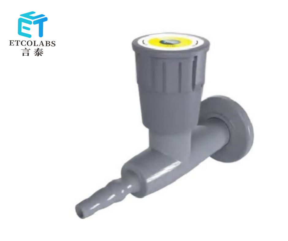 Лабораторный кран однорычажный, нержавеющая сталь