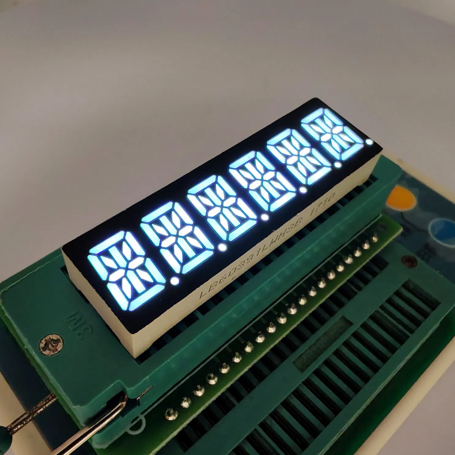 Instrument Panel LED Display: 6-Digit, 14-Segment, Ultra-Bright White